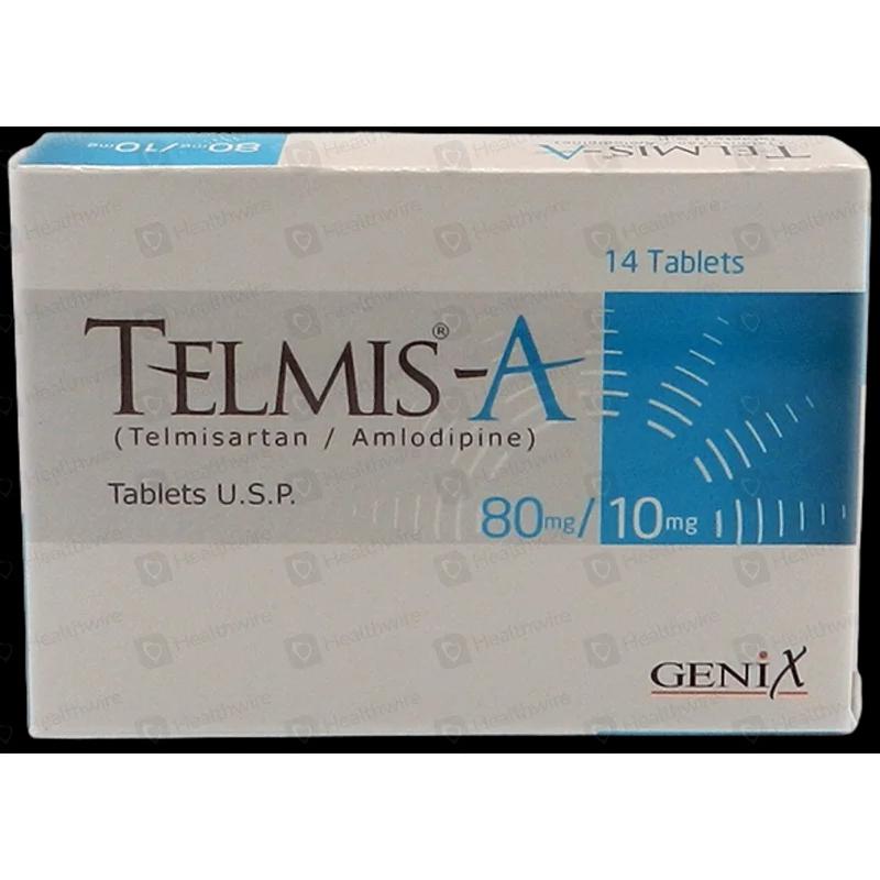 Telmis A (80/10Mg) 14 Tablets