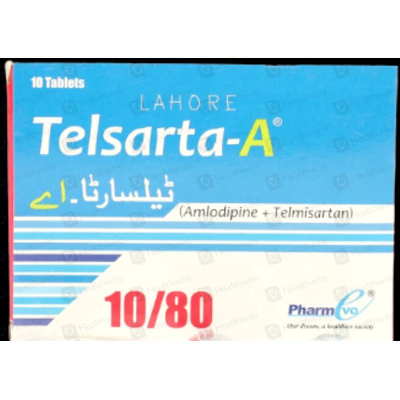 Telsarta A (10/80Mg) 10 Tablets