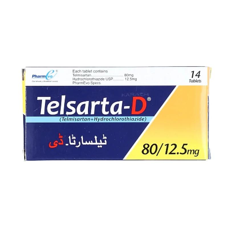 Telsarta D (80/12.5Mg) 14 Tablets