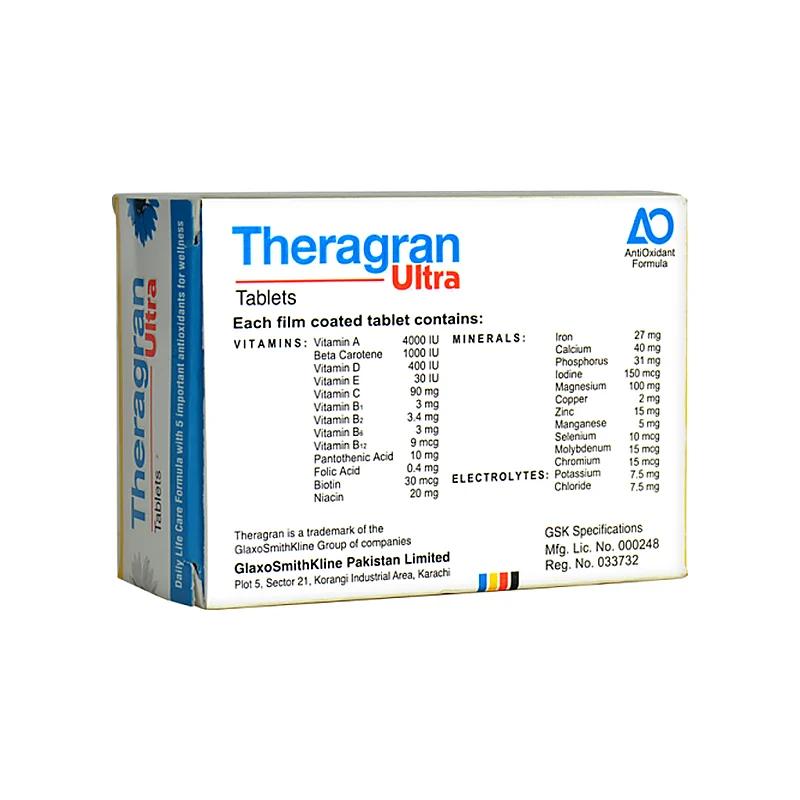 Theragran Ultra 30 Tablets