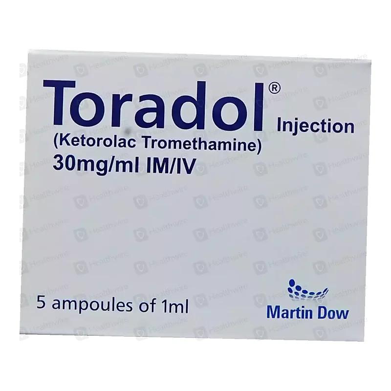 Toradol (30Mg/Ml) 5 Ampoule Injections
