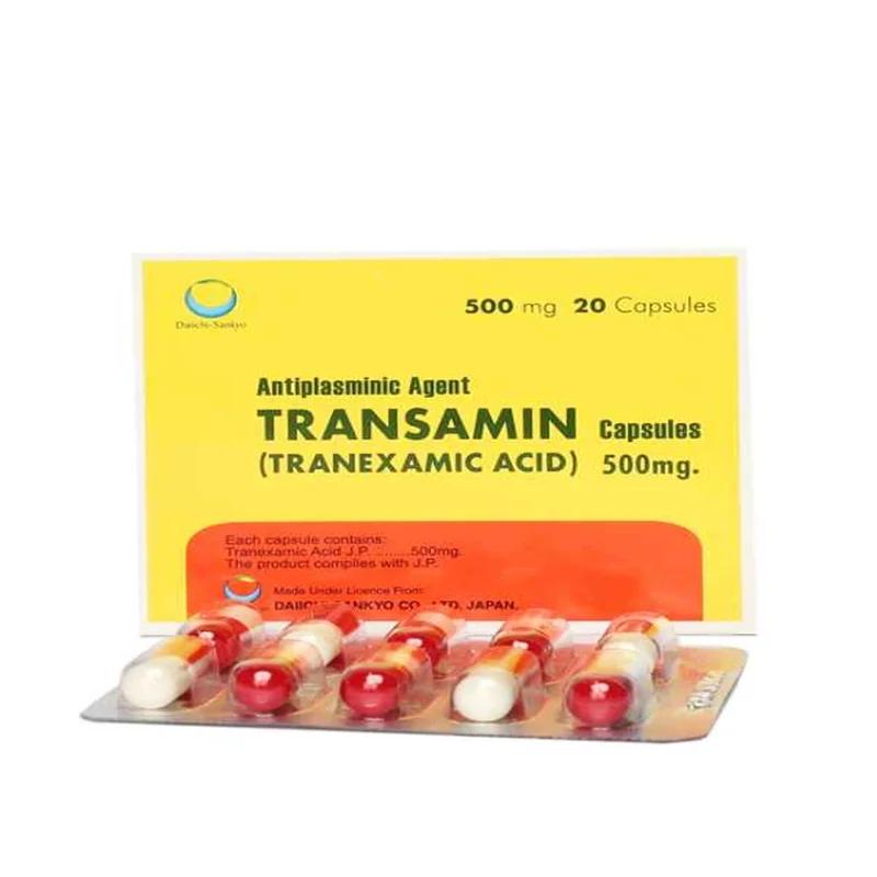 Transamin (500Mg) 20 Capsules