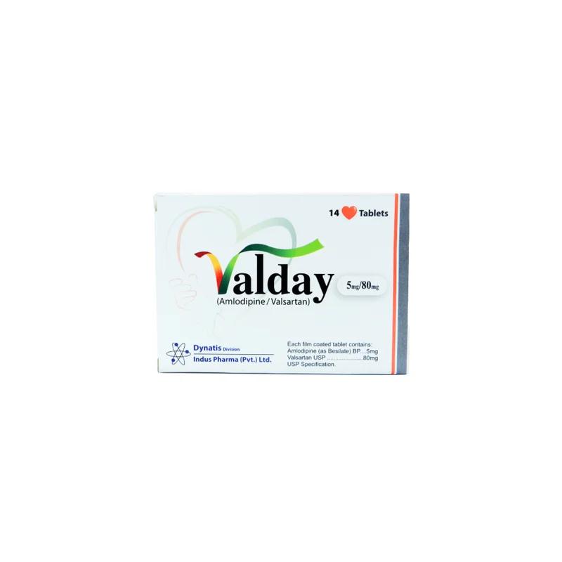 Valday (5Mg/80Mg) 14 Tablets