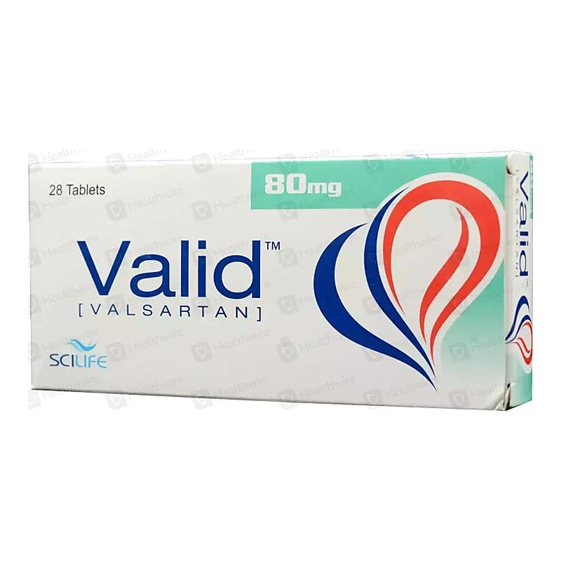 Valid (80Mg) 28 Tablets