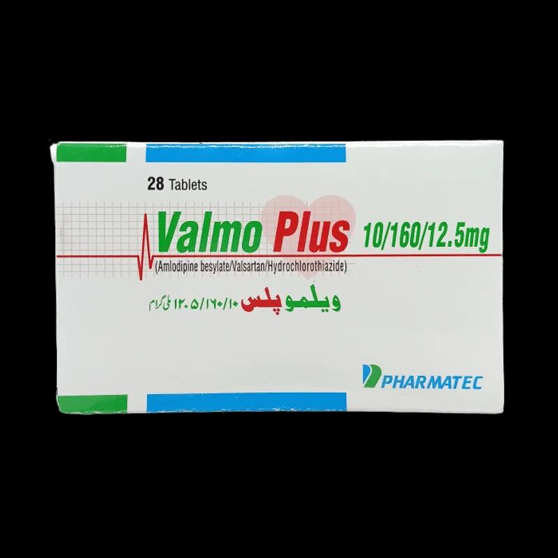 Valmo Plus (10/160/12.5Mg) 28 Tablets