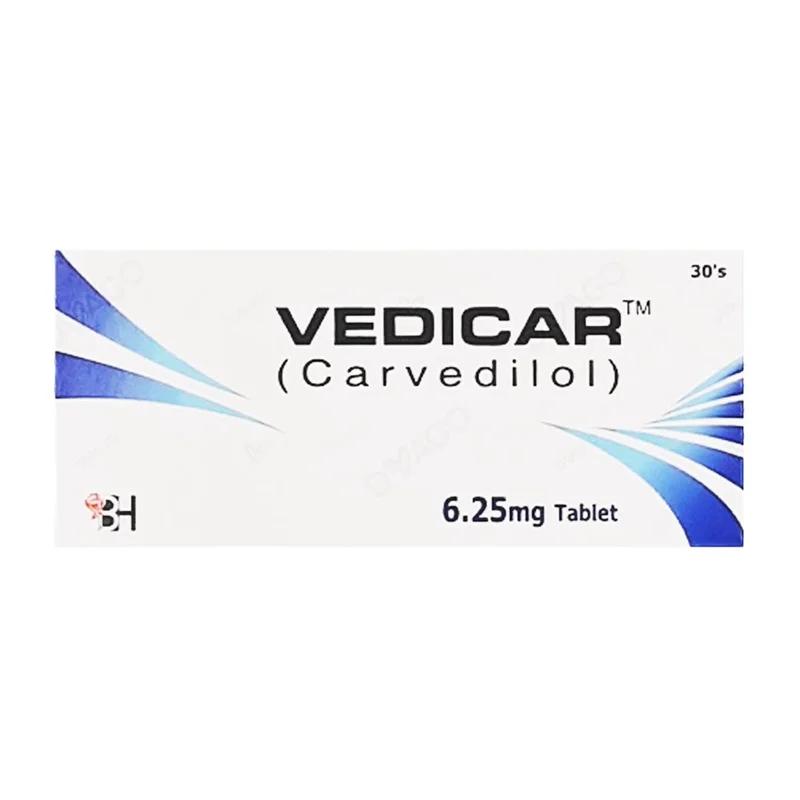 Vedicar (6.25Mg) 30 Tablets