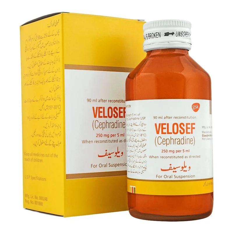 Velosef (125Mg/5Ml ) 90Ml Suspension