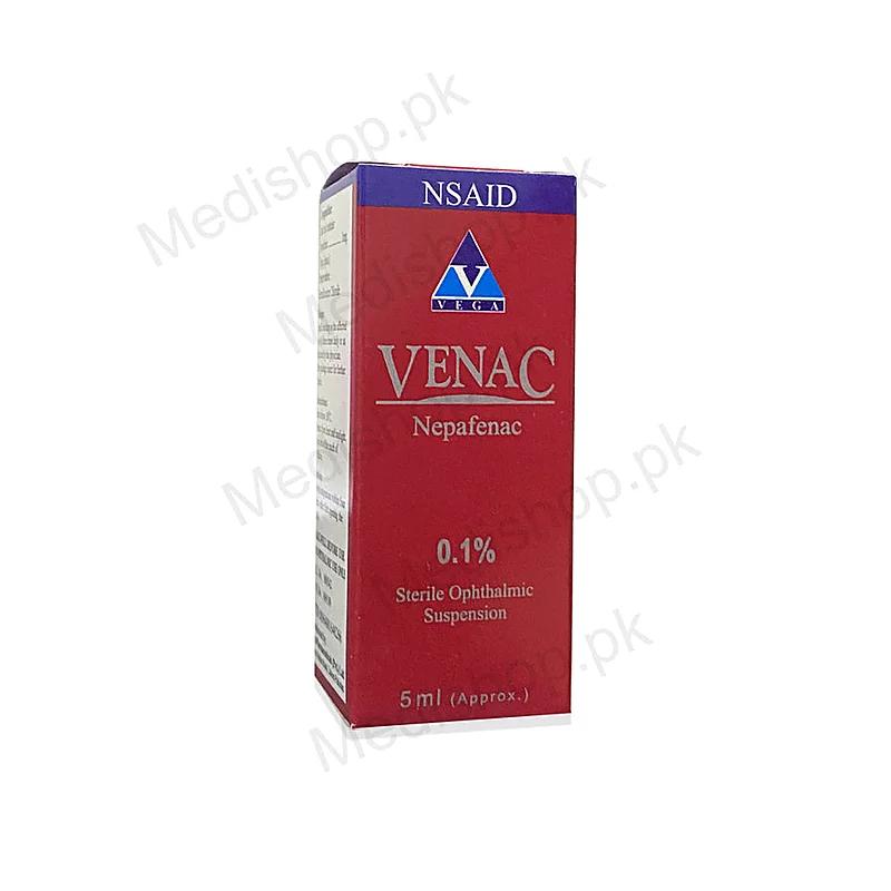Venac (0.1%) 5Ml Eye Drops