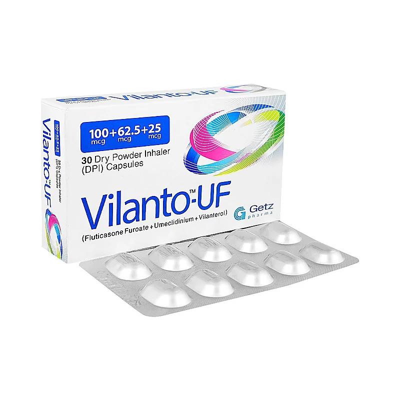 Vilanto Uf (200/62.5/25)Mcg Cap 30S