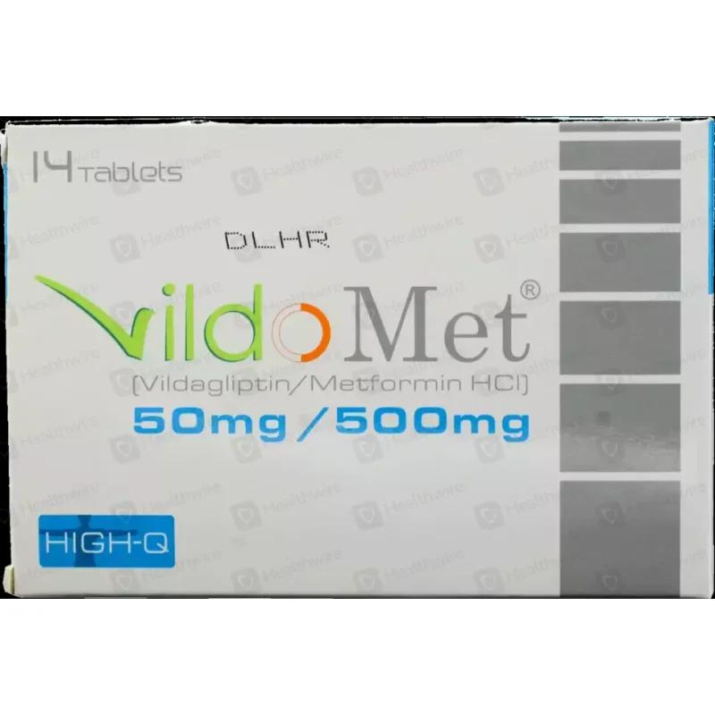 Vildomet (50/500Mg) 14 Tablets