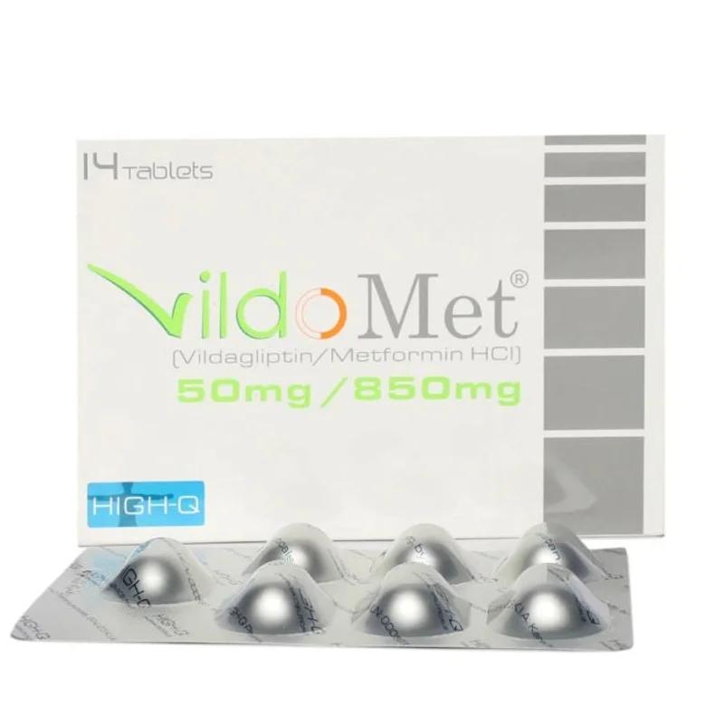 Vildomet (50/850Mg) 14 Tablets