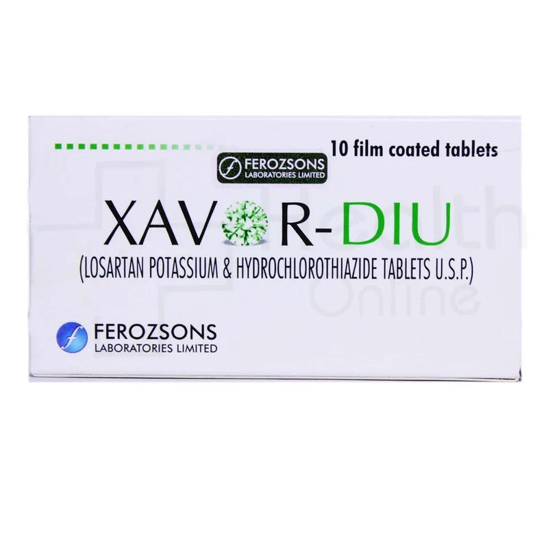 Xavor Diu Forte (100/25Mg) 10 Tablets