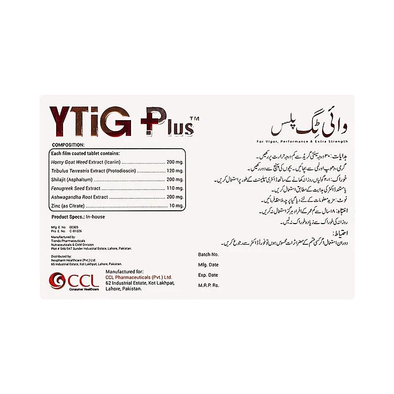 Ytig Plus 10 Tablets