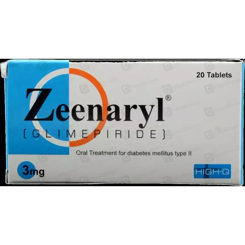 Zeenaryl (3Mg) 20 Tablets