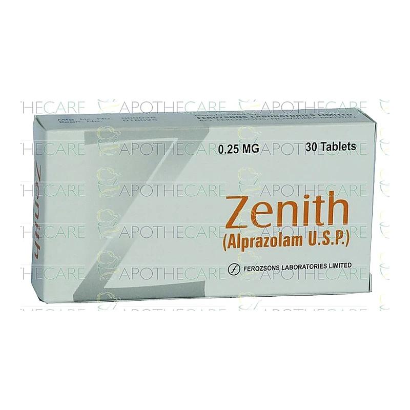 Zenith (0.5Mg) 30 Tablets