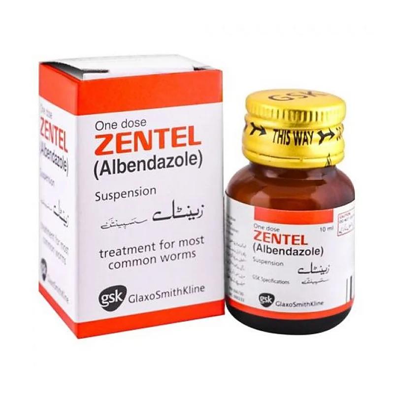 Zentel (200Mg/5Ml) 10Ml Suspension