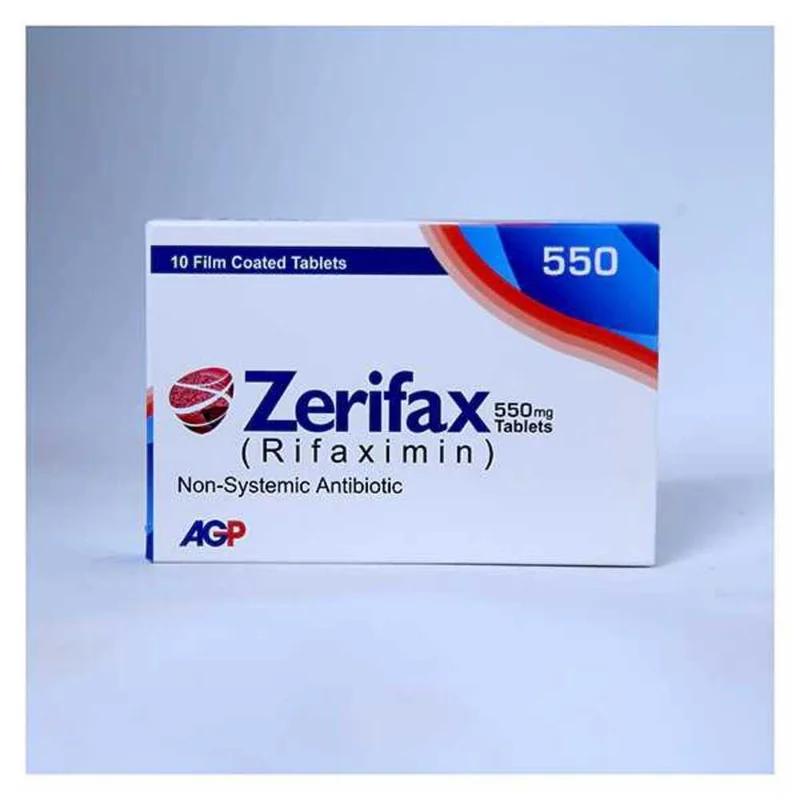 Zerifax (550Mg) 10 Tablets