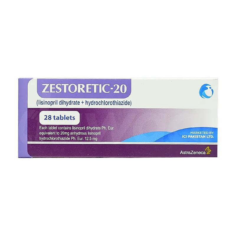 Zestoretic (20Mg) 28 Tablets