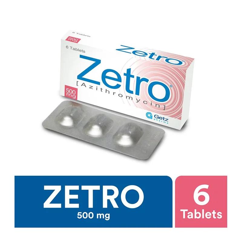 Zetro (500Mg) 6 Tablets