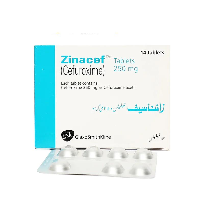 Zinacef (250Mg) 14 Tablets