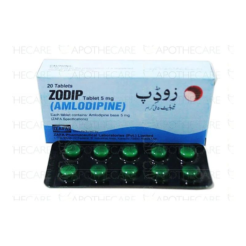 Zodip (5Mg) 20 Tablets
