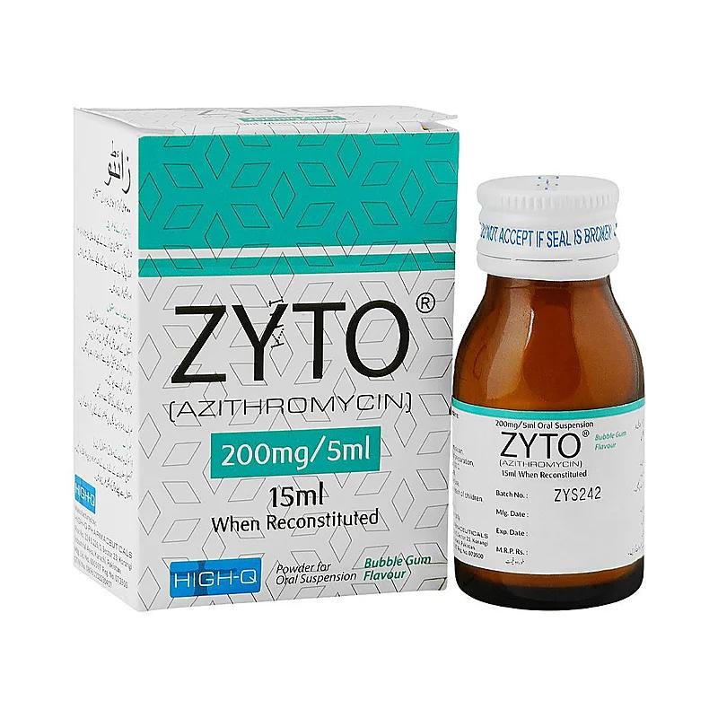 Zyto (200Mg/5Ml) 15Ml Oral Suspension