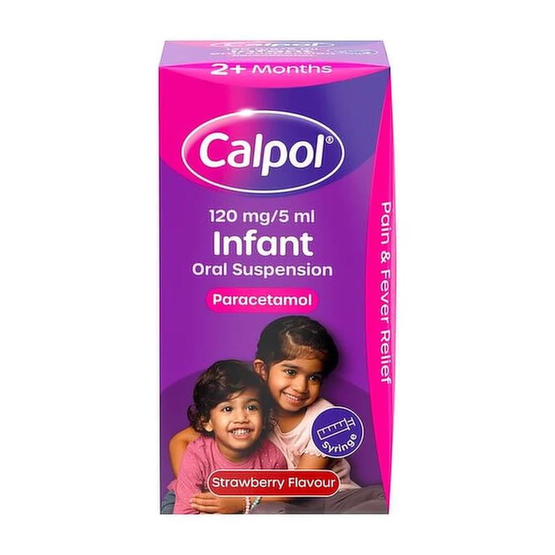 Calpol 120mg/5ml Pediatric Suspension (60ml)