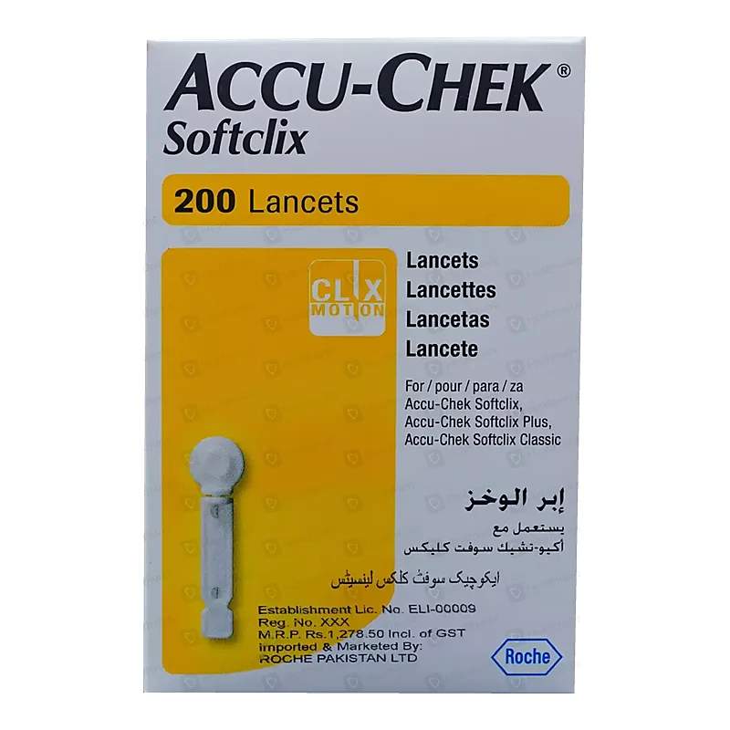 Accu-Chek Active (Blood Glucose) 100 Test Strips — authentic medicine packaging