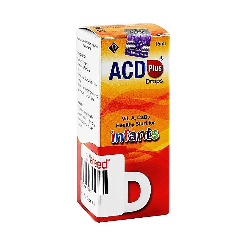 Acd Plus(15Ml) Drops — authentic medicine packaging