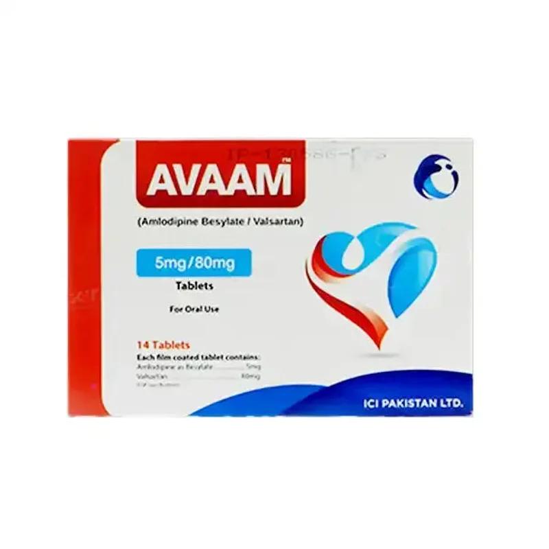 Avaam (5/80Mg) 14 Tablets