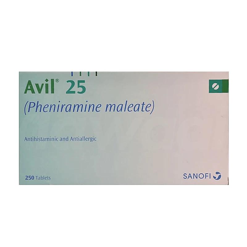 Avil (25Mg) 2Ml, 50 Ampoule Injections