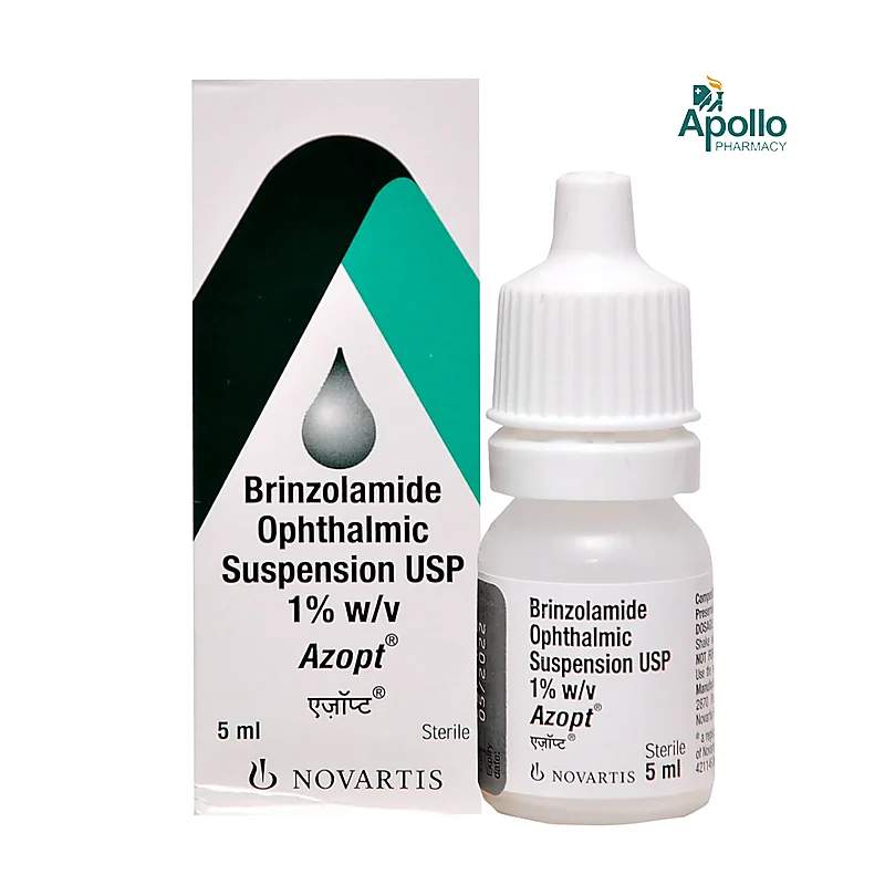 Azopt (1%) 5Ml Eye Suspension — authentic medicine packaging