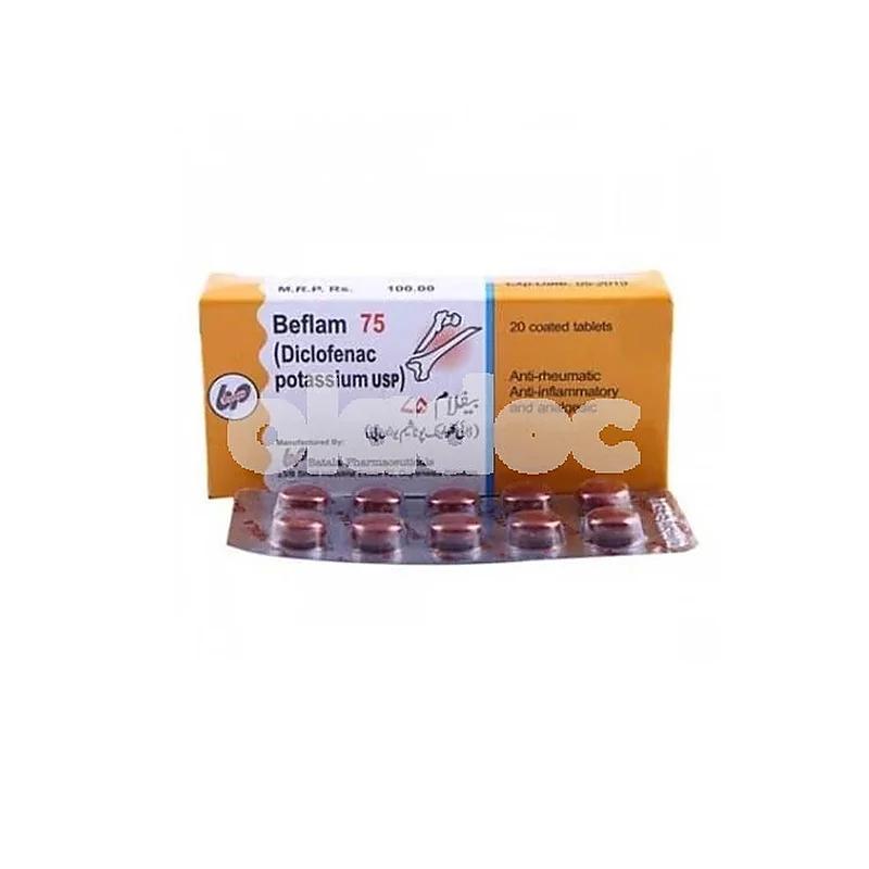 Beflam (75Mg) 20 Tablets