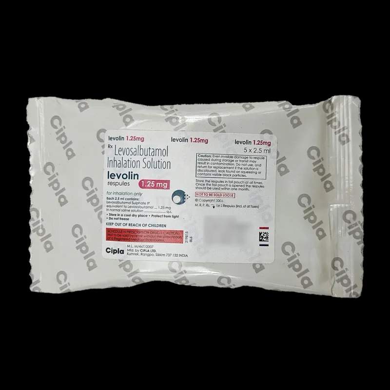 Bennivair-S 0.8+1.6mg 2ml 10 Respule — authentic medicine packaging