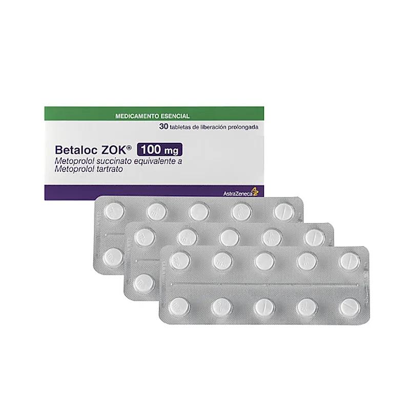 Betaloc Zok (100Mg) 30 Tablets