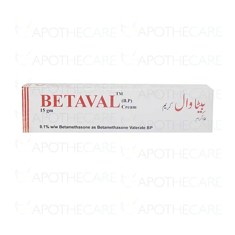 Betaval (0.1%) 15G Cream — authentic medicine packaging
