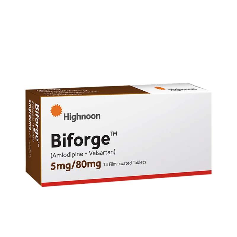 Biforge (10/160Mg) 30 Tablets — authentic medicine packaging