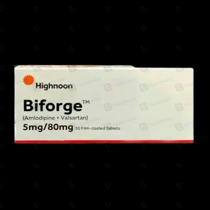 Biforge (5/80Mg) 30 Tablets — authentic medicine packaging