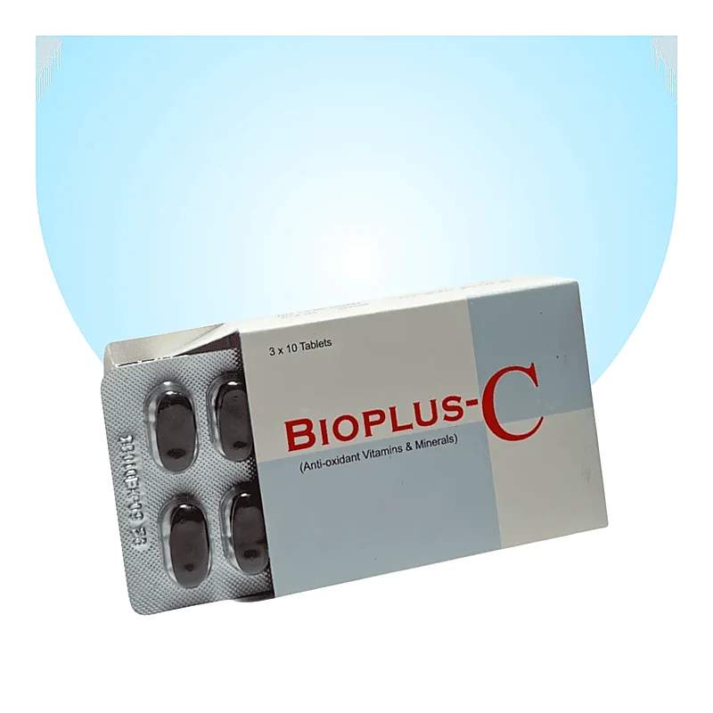 Bioplus C 30 Tablets — authentic medicine packaging