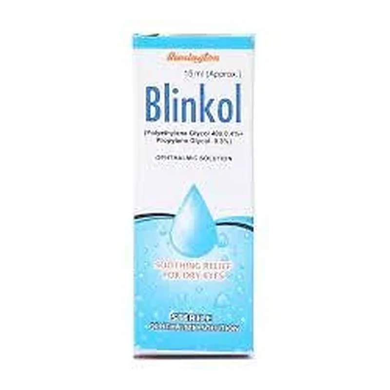 Blinkol (0.4/0.3%) 15Ml Eye Drops — authentic medicine packaging