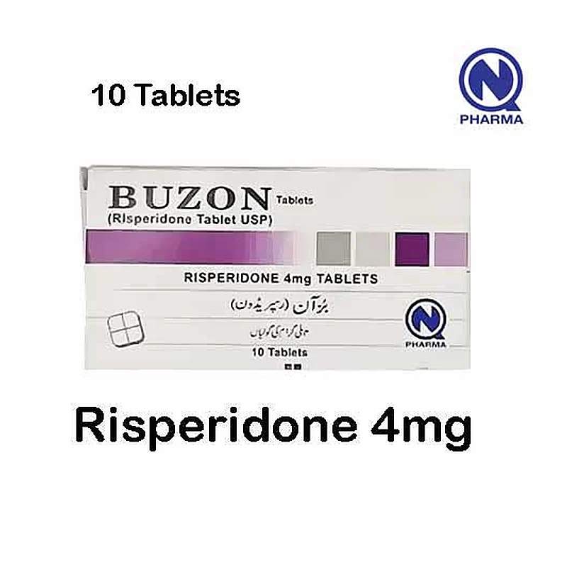 Buzon (4Mg) 10 Tablets — authentic medicine packaging