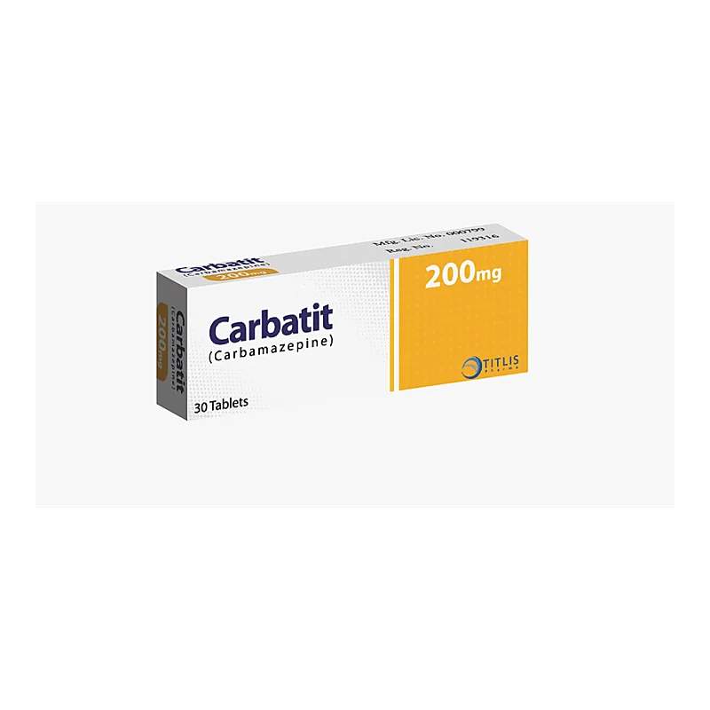 Carbatit (200Mg) 30 Tablets — authentic medicine packaging