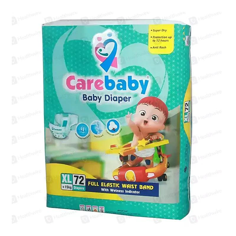Carebaby Diapers Large (Size 4, 80 Pcs)
