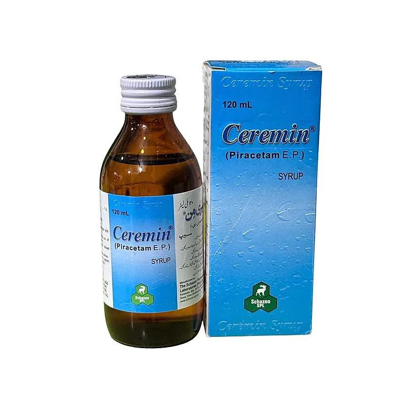 Ceremin (120Ml) Syrup — authentic medicine packaging