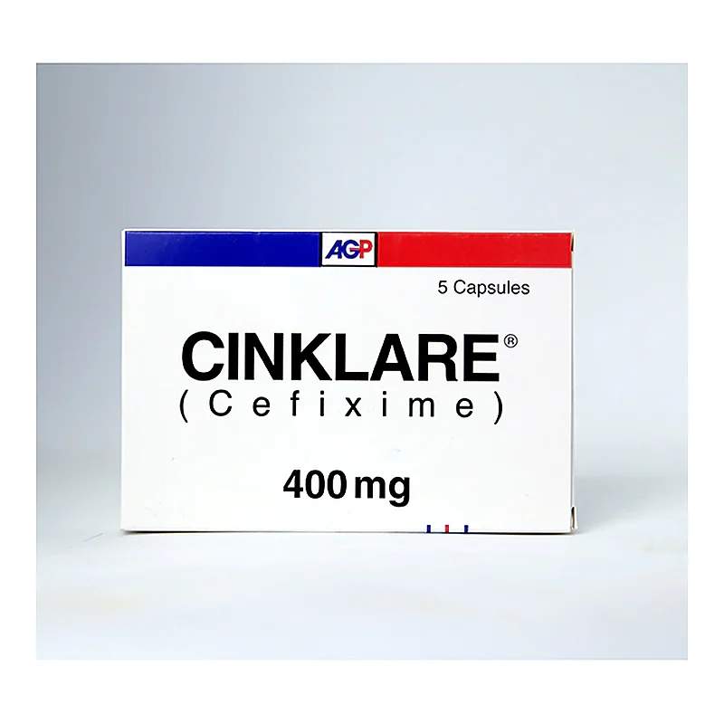 Cinklare (400Mg) 5 Capsules — authentic medicine packaging