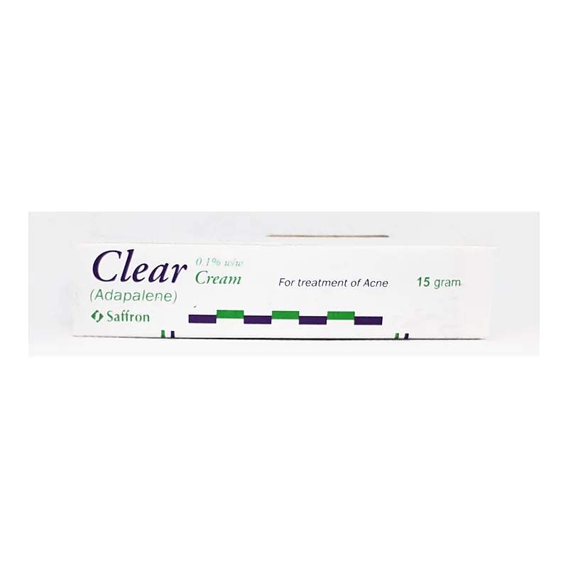 Clear (0.3%) 15G Cream — authentic medicine packaging