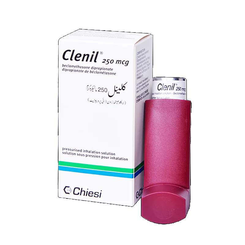 Clenil 10 Compostium For Aerosol — authentic medicine packaging