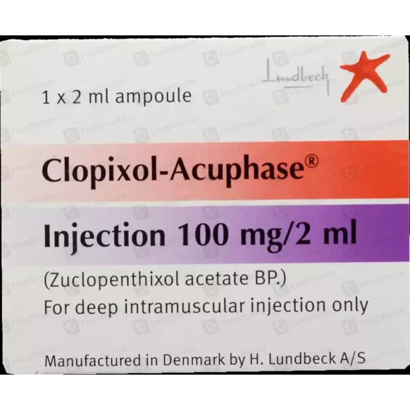 Clopixol Acuphase (100Mg/2Ml) 1 Ampoule Injection