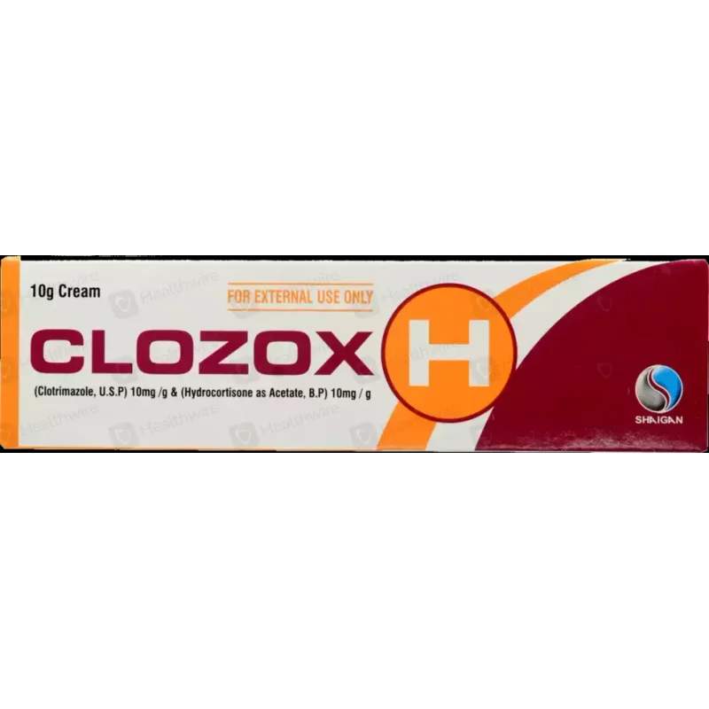 Clozox-H (10/10Mg) 10G Cream — authentic medicine packaging