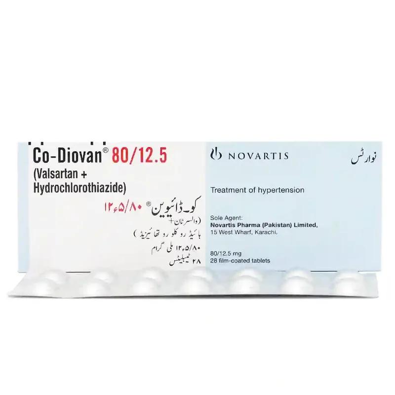 Co-Diovan (80/12.5Mg) 28 Tablets